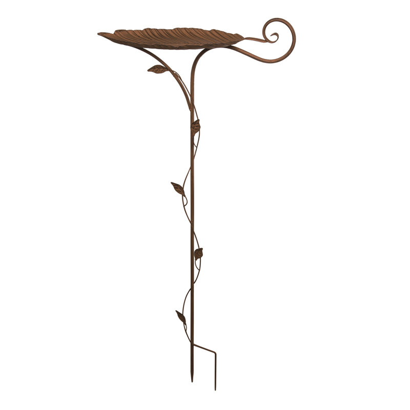 Metal Mosaic Birdbath