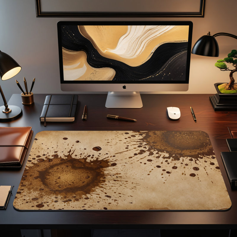 Polyester Desk Pad, 23.6x13.8