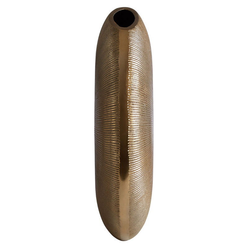 Lyly Metal Table Vase, 33cm H x 36cm W x 9cm D