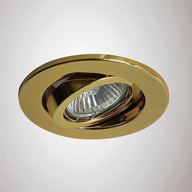 Recessed Housing, Gold