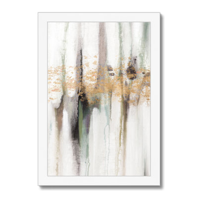 Falling Gold Leaf I 1 Piece Painting