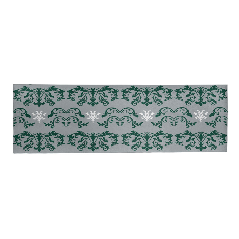 Tapis de couloir gris