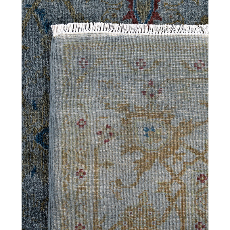 Overdyed One-of-a-Kind 6' 1" X 8' 10" Hand Knotted Area Rug