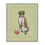 Boxer Beach Day, giclée encadrée, design par Sadie Harper-1828908717-1828908712
