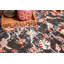 Tapis floral gris / rouge-1532209473