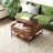 Flip-Top Coffee Table With Storage