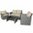 Bonita 4 - Person Patio Conversation Set with Cushions-136352220