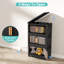 Armoire de rangement latérale large et pliante