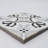Tifelt 8" x 8" Cement Patterned Wall & Floor Tile