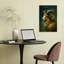 Celestial Aries Ram Mystical Contemporary Animal Portrait Wall Art Print 1 Piece Wrapped Canvas Wall Art-311066975