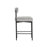 Seneca Counter Stool - Black - Polo Club Stone