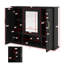 Pharmacie murale 36 po avec miroir - Rangement de salle de bain moderne à 3 portes (meuble-lavabo non inclus)-1219623588