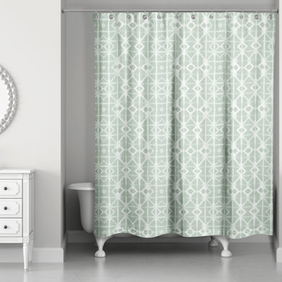 Rideau de douche simple Alondria