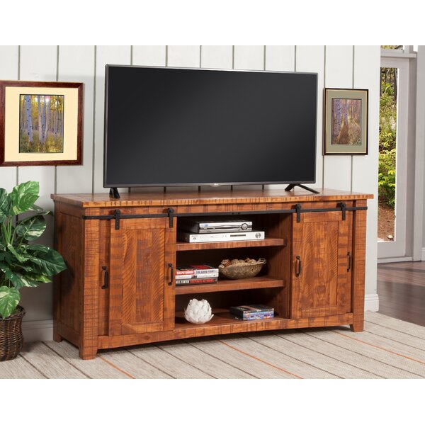 Rosalind Wheeler Kinsella Solid Wood TV Stand & Reviews | Wayfair