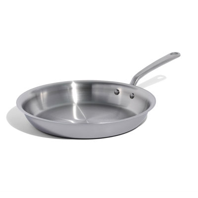 Made In Cookware Stainless Steel Fry Pan 12 in. Silver