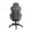 Fauteuil de direction entièrement inclinable avec repose-pieds Gaming