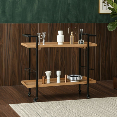 Chariot-bar moderne avec rangement pour bouteilles