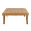 Table basse d'extérieur en rotin Thames