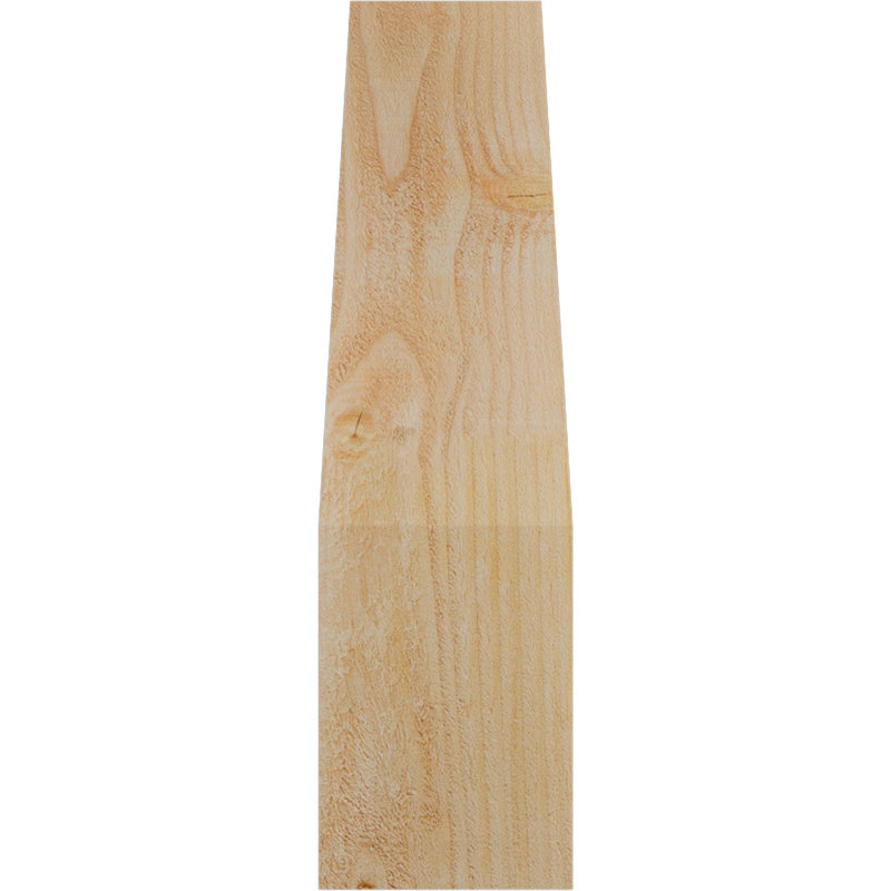 Attelle de genou Funston, Sapin de Douglas, Brute, H 24 po x l 6 po x P 12 po