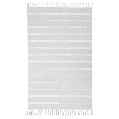 Sariah Striped Hand Woven Indoor / Outdoor Area Rug
