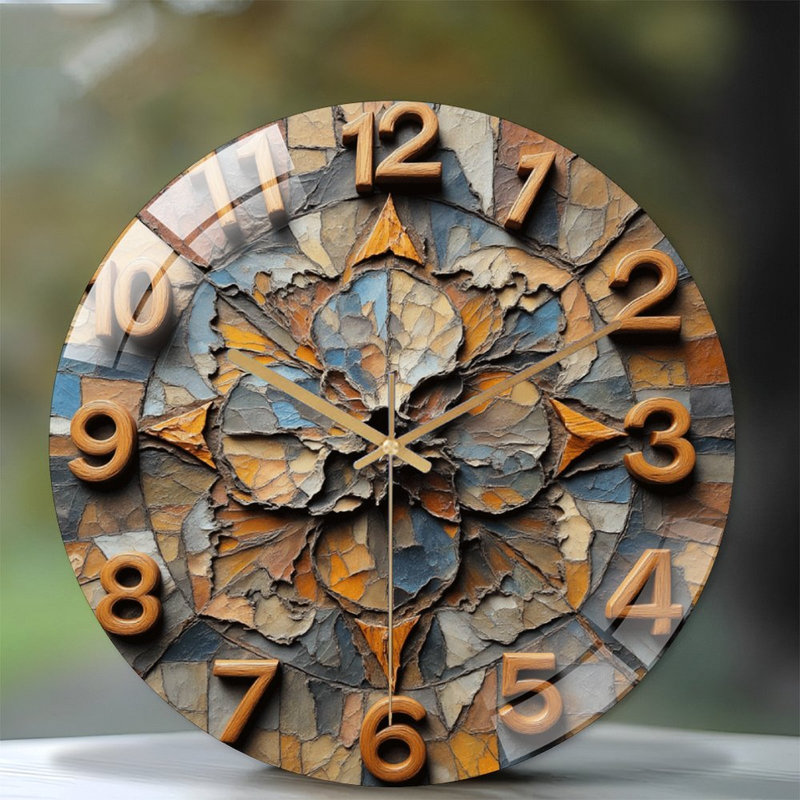 Horloge murale rétro 12 po