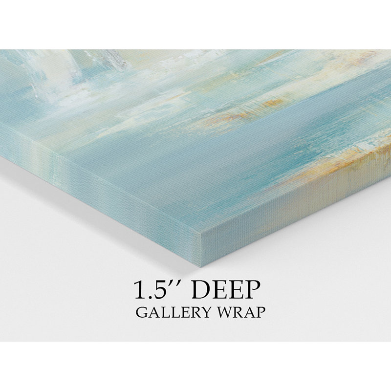 «Sail with Me», reproduction d'art sur toile tendue encadrée Premium Gallery, H 12 po x l 8 po x P 1 po