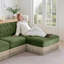 Canapé en velours RSF - Vert-132842782