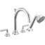 Beauclere™ Roman Tub Faucet With Handshower-1517805260-1517805251