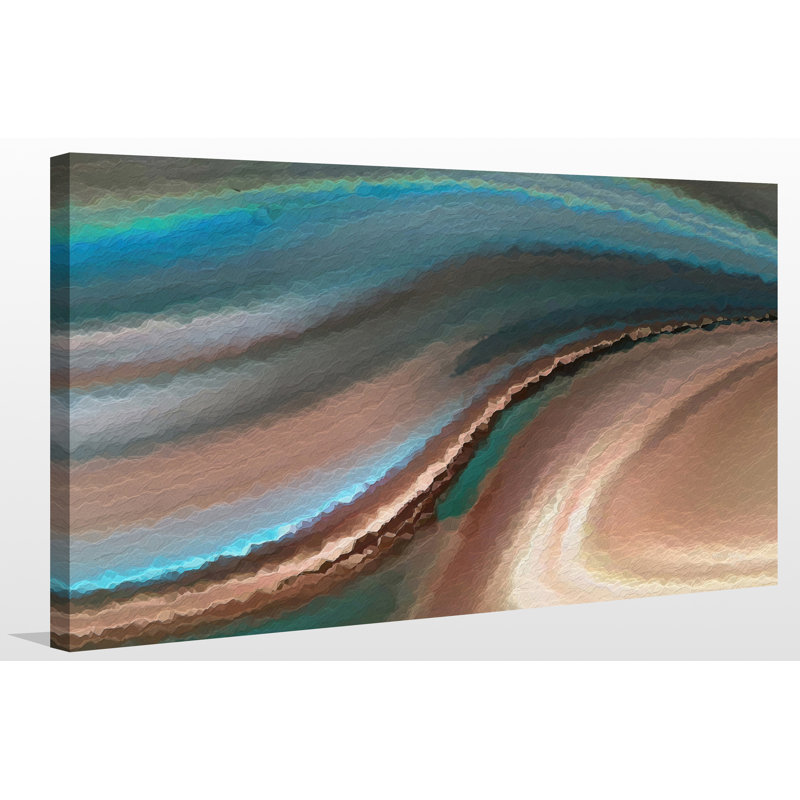 Reproduction de peinture acrylique sur toile «A Life change Belief, Romans 10: 9», Toile tendue, H 36 po x l 60 po x P 1,5 po