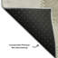 Tapis taupe Prisco lavable à la machine de qualité supérieure-1052294381