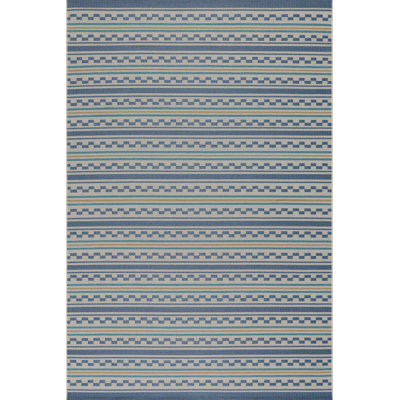 Modern Checkered Indoor Outdoor Rug