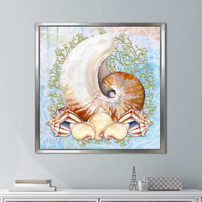 «Shell Medley III», reproduction de peinture acrylique