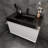 Golitz 35.5'' Single Bathroom Vanity with Stainless Steel Top-472983793