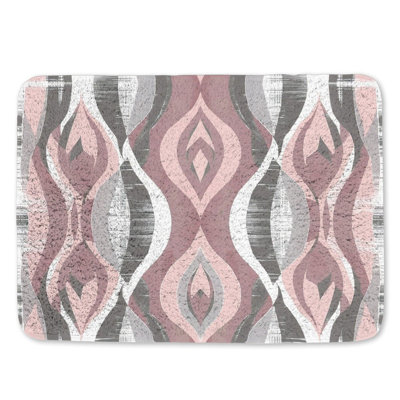 Tapis de bain en microfibre / microsuède Darreio