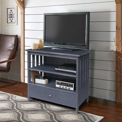 Manatuto Solid Wood TV Stand for TVs up to 43"