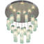Luminaire suspendu bleu clair 18 po Daneyah