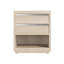 Solaria 2 - Drawer Solid Wood Nightstand in Dune