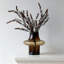 Vase de table en verre Amber