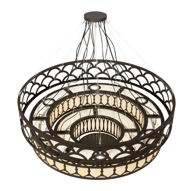 2 - Light LED Chandelier