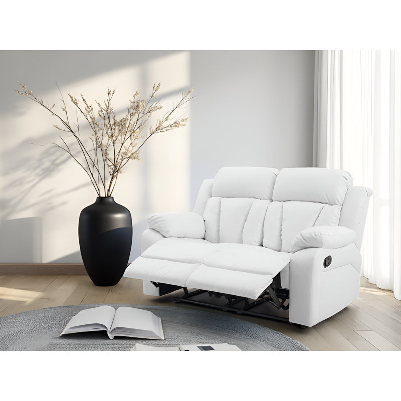 Causeuse inclinable Novellara, Blanc