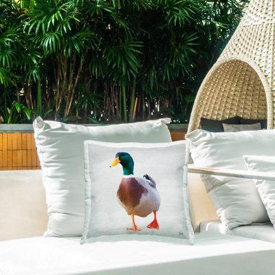 Coussin Squawking Mallard Duck