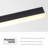 Capra 1 - Light Black LED Kitchen Island Pendant