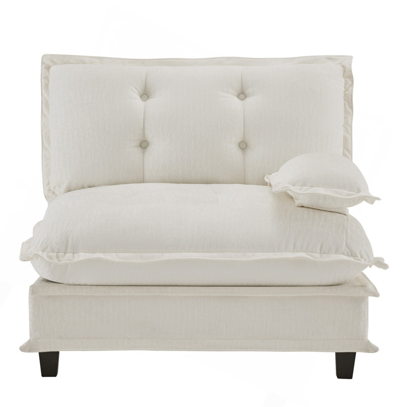 Canapé 73 RSF - Chenille - Beige, Beige