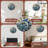 Dolphin Mosaic Clock
