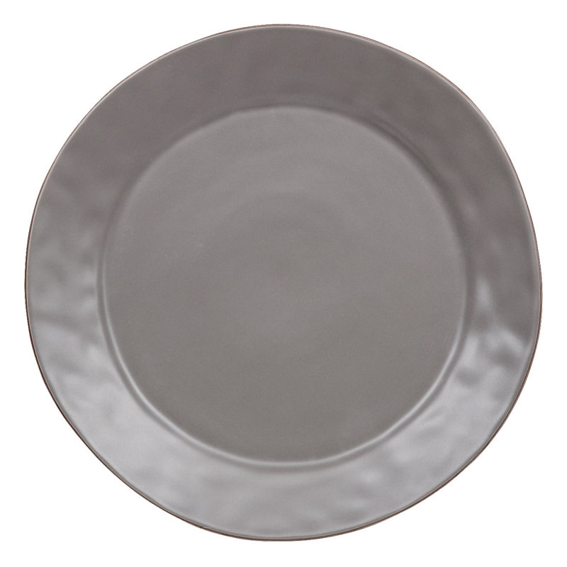 Cantaria Charger Plate , Charcoal