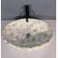Lavabo de salle de bain vasque ovale en céramique et marbre