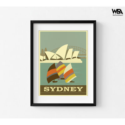 Sydney Sydney, affiche de voyage, Sydney