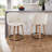 Swivel Upholstered Counter Stool