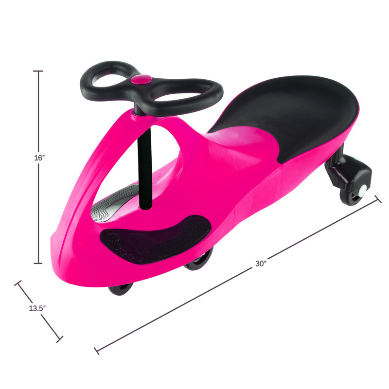 Lil'’Rider Wiggle Car - Ride on Toy for Ages 3 and Up - Tout-petit monte sur des jouets sans piles, engrenages ou pédales