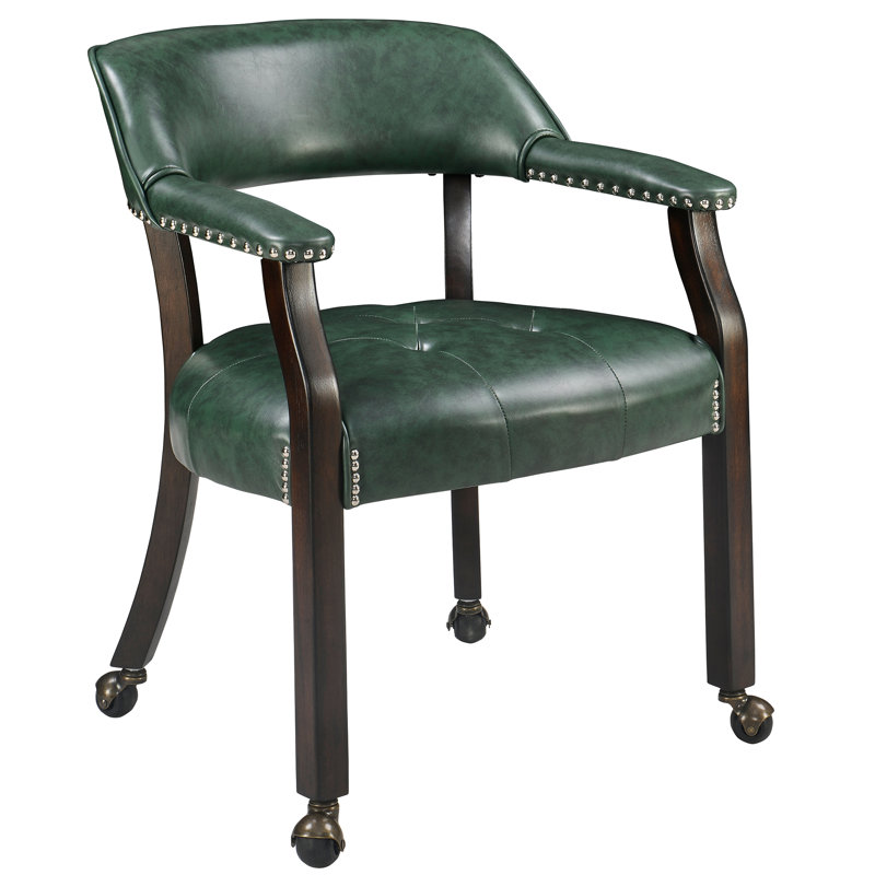 Chaise rembourrée Wexford, Vert, 1